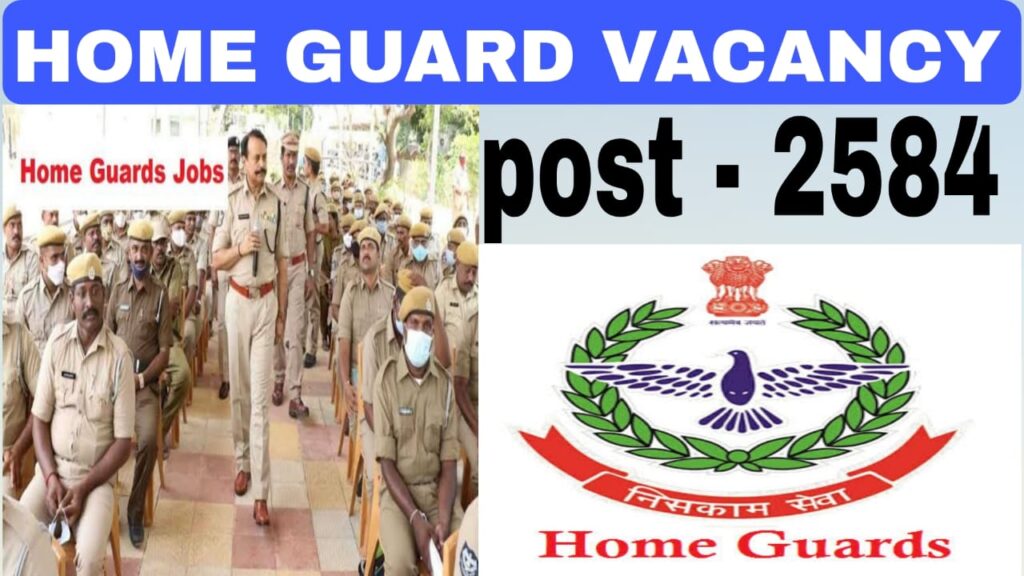 Odisha Home Guard Recruitment 2025/ Odisha Home Guard Vacancy 2548 Post